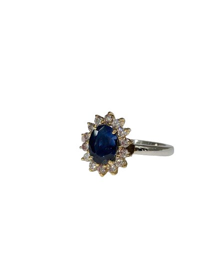 Anillo estilo pedestal - LQ Jewelry Design