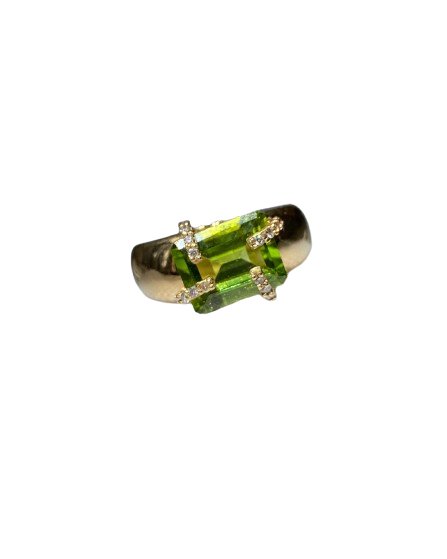 Anillo turmalina - LQ Jewelry Design