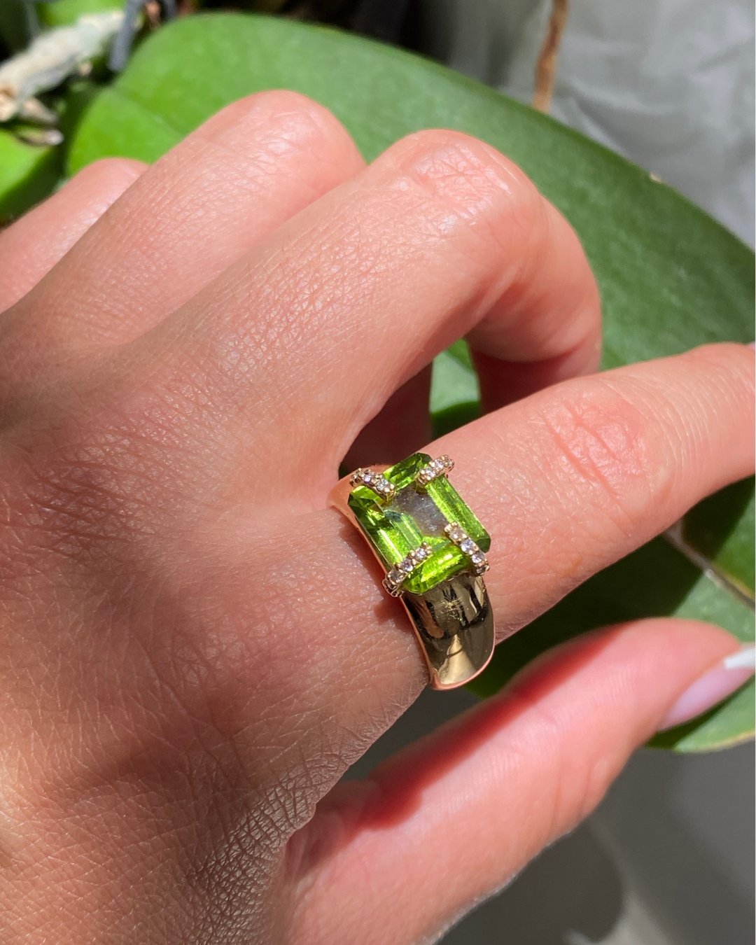 Anillo turmalina - LQ Jewelry Design