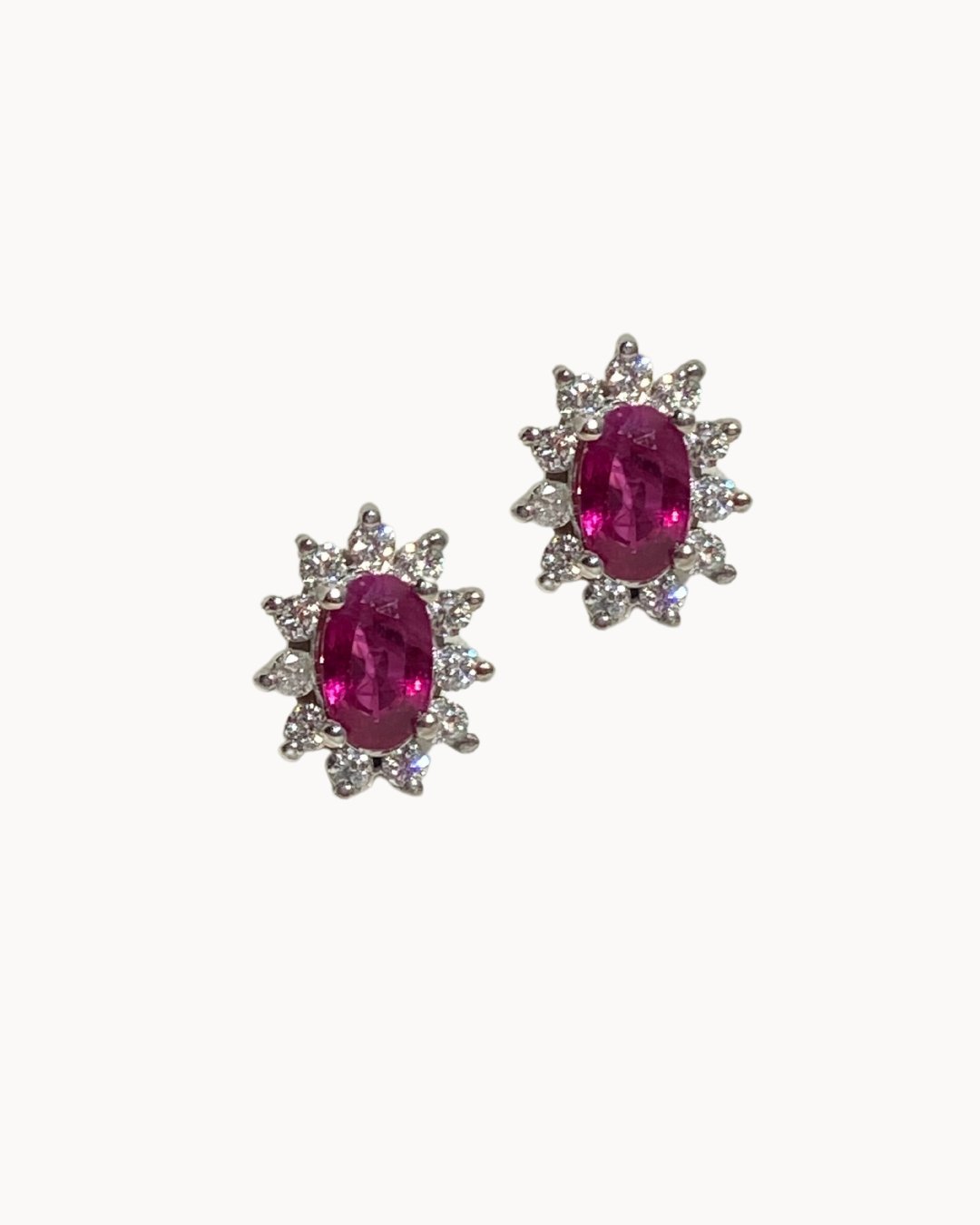 Aretes Leydy Rubí - LQ Jewelry Design
