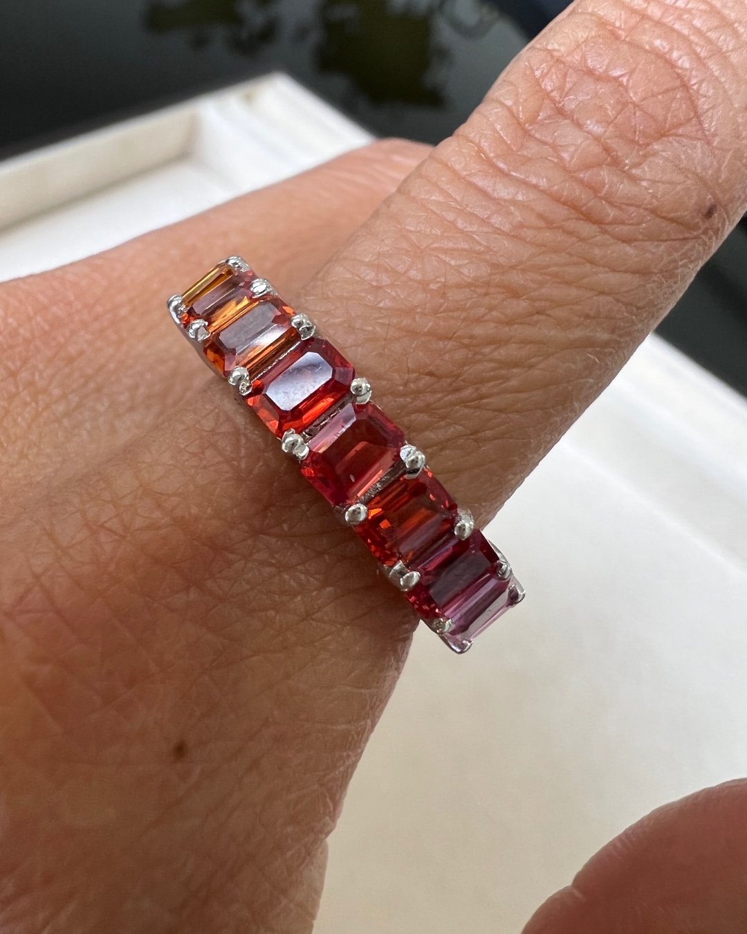 Argolla Sinfín Rainbow - LQ Jewelry Design
