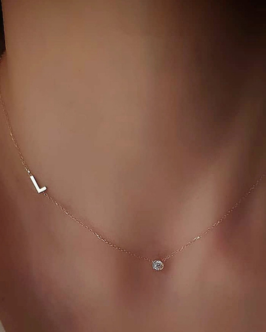 Cadena de letras en Oro - LQ Jewelry Design