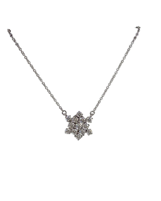 Cadena Ice Star en Oro Blanco 18k con Diamantes - LQ Jewelry Design